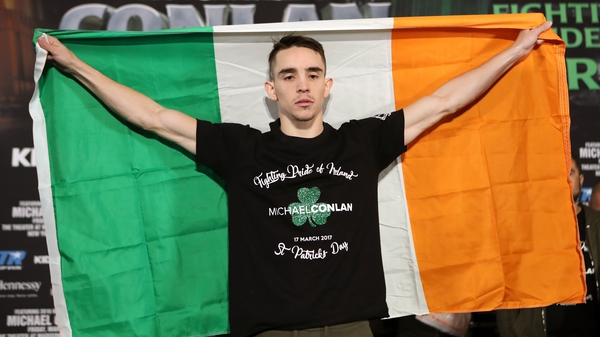 Michael Conlan has been flying the Irish flag in New York this week