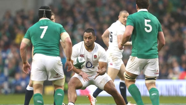 Ireland against England in this year's Six Nations