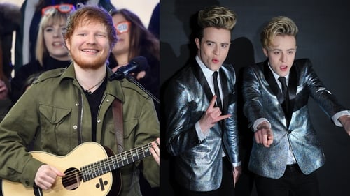 Ed Sheeran says he loves Jedward