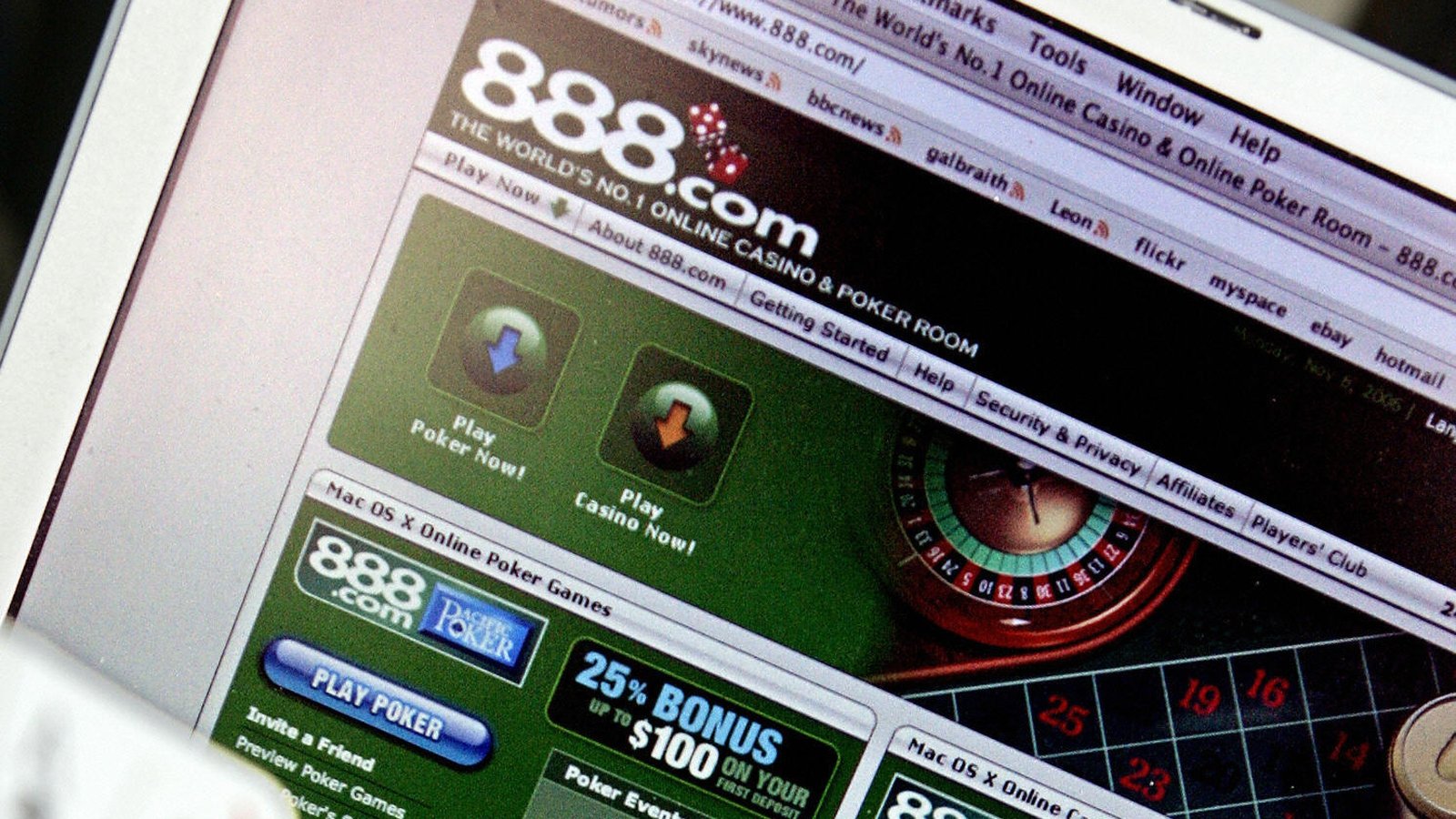 UK gambling firm 888 explores selling some US operations