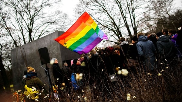 A memorial event for homosexuals persecuted by the Nazis held in Berlin earlier this year