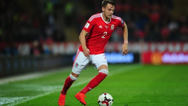 Chris Gunter want a goal to go along with his cap haul