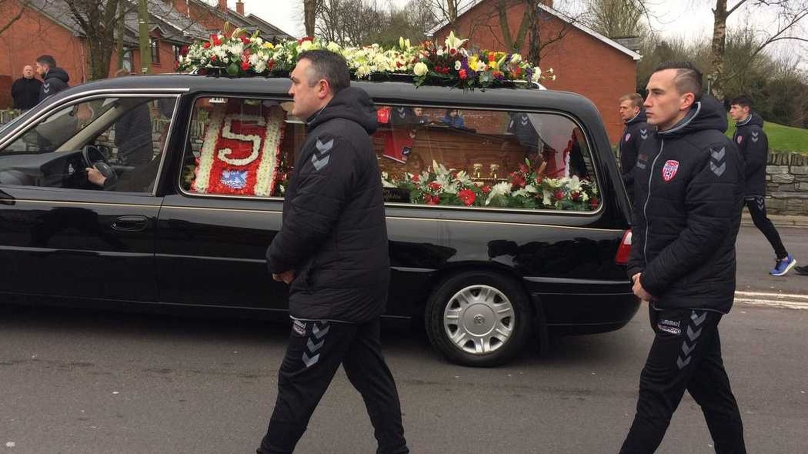 Funeral of Ryan McBride takes place in Derry