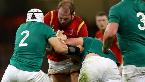 Best, left, and Alun Wyn Jones have both been touted as possible Lions captains