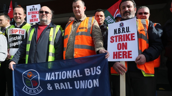 1,900 workers at Bus Éireann were involved in industrial action over cost-cutting measures
