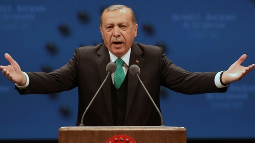 Erdogan hits out at EU once again in ongoing row