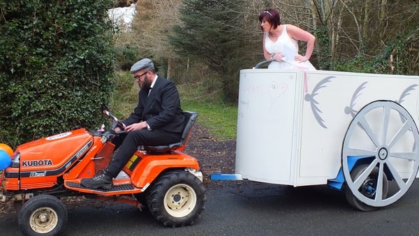 It's fast but she's furious! Tonight's bride Liza Hanley isn't impressed by her groom's choice of transport