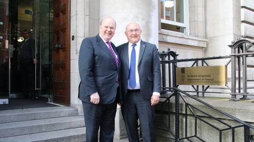 Minister Sapin was speaking following a meeting with Finance Minister Michael Noonan in Dublin