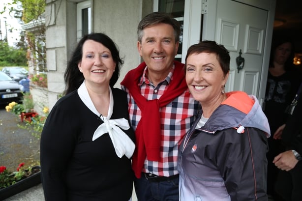 Daniel and Majella with Mary of Connemara County Lodge