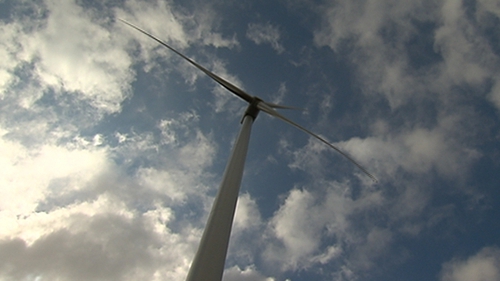 It's envisaged that a floating wind turbine will be deployed near Belmullet by 2022