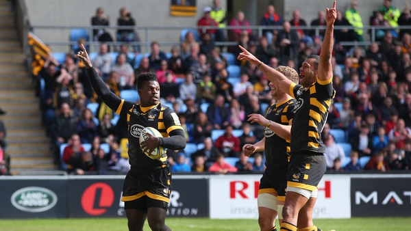 Wasps lead the way in the Aviva Premiership ahead of the Champions Cup quarter-final in Dublin