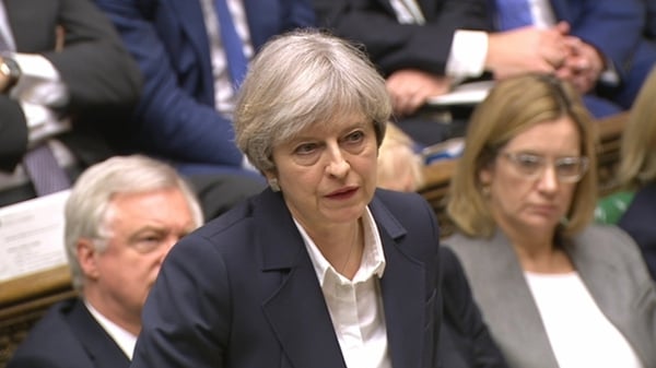 Theresa May told MPs that 'we are going to make our own decisions and our own laws'