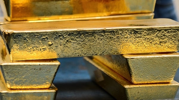 Gold's record highs are due to safe haven demand on the back of a weaker euro