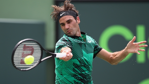 Federer denied Nadal a first title in Miami