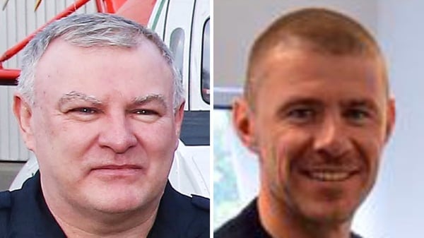 Ciarán Smith and Paul Ormsby have been missing since their helicopter crashed last month