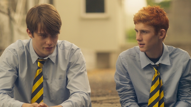 Fionn O'Shea (right) in John Butler's Handsome Devil