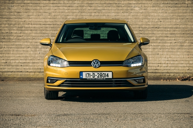 The new revised Volkswagen Golf