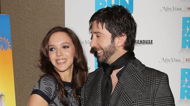 Nyu-Yorkda 2008-ci ilin Tribeca Grand David Schwimmer və "Run Fatboy Run" qalasında Zoe Buckman