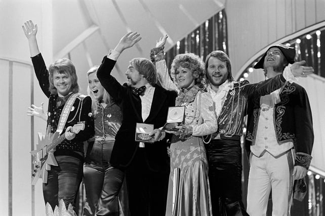 ABBA win Eurovision Song Contest (1974)