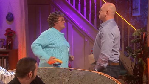Ross Kemp on Mrs Brown (no sniggering down the back) - RTÉ One and BBC One Saturday, 9.15pm