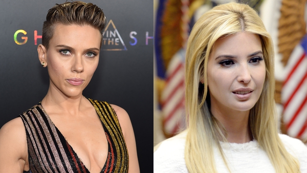 Scarlett Johansson says Ivanka Trump should be more vocal