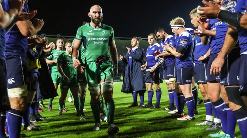 John Muldoon leaves the RDS field after Connacht lost there in October