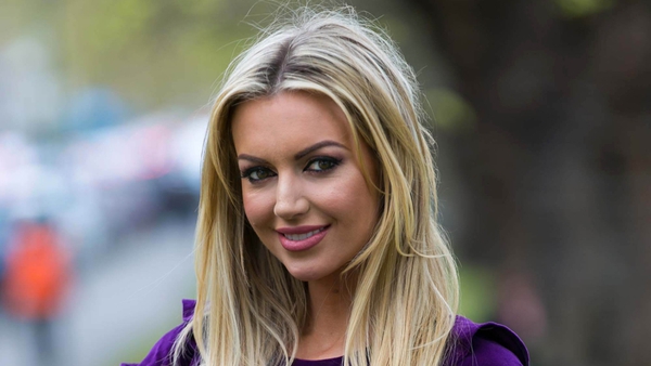 Rosanna Davison helped launch the Cystic Fibrosis charity campaign 2017