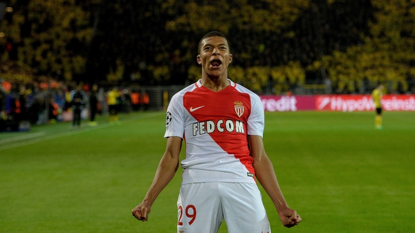 He shoots, he scores - Kylian Mbappe scored twice with Monaco's only two efforts on target