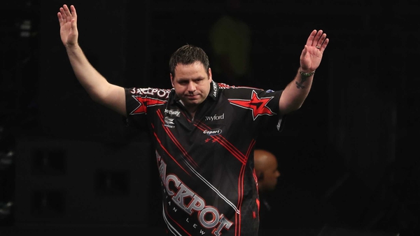 Adrian Lewis was in sizzling form at the Echo Arena