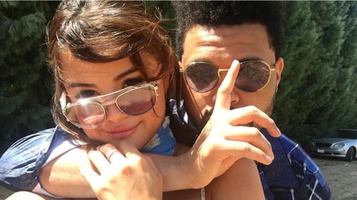 Selena Gomez and the Weeknd - image via Instagram