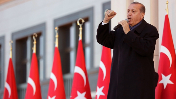 Still number one: Turkey's president Recep Tayyip Erdogan