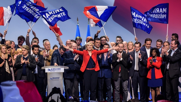 Marine Le Pen - 'It is a choice between a France that is rising again and a France that is sinking'