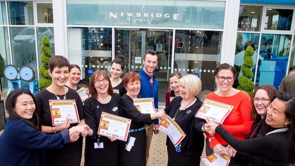 Newbridge Silverware receives the 'Chinese Tourist Welcome' accreditation