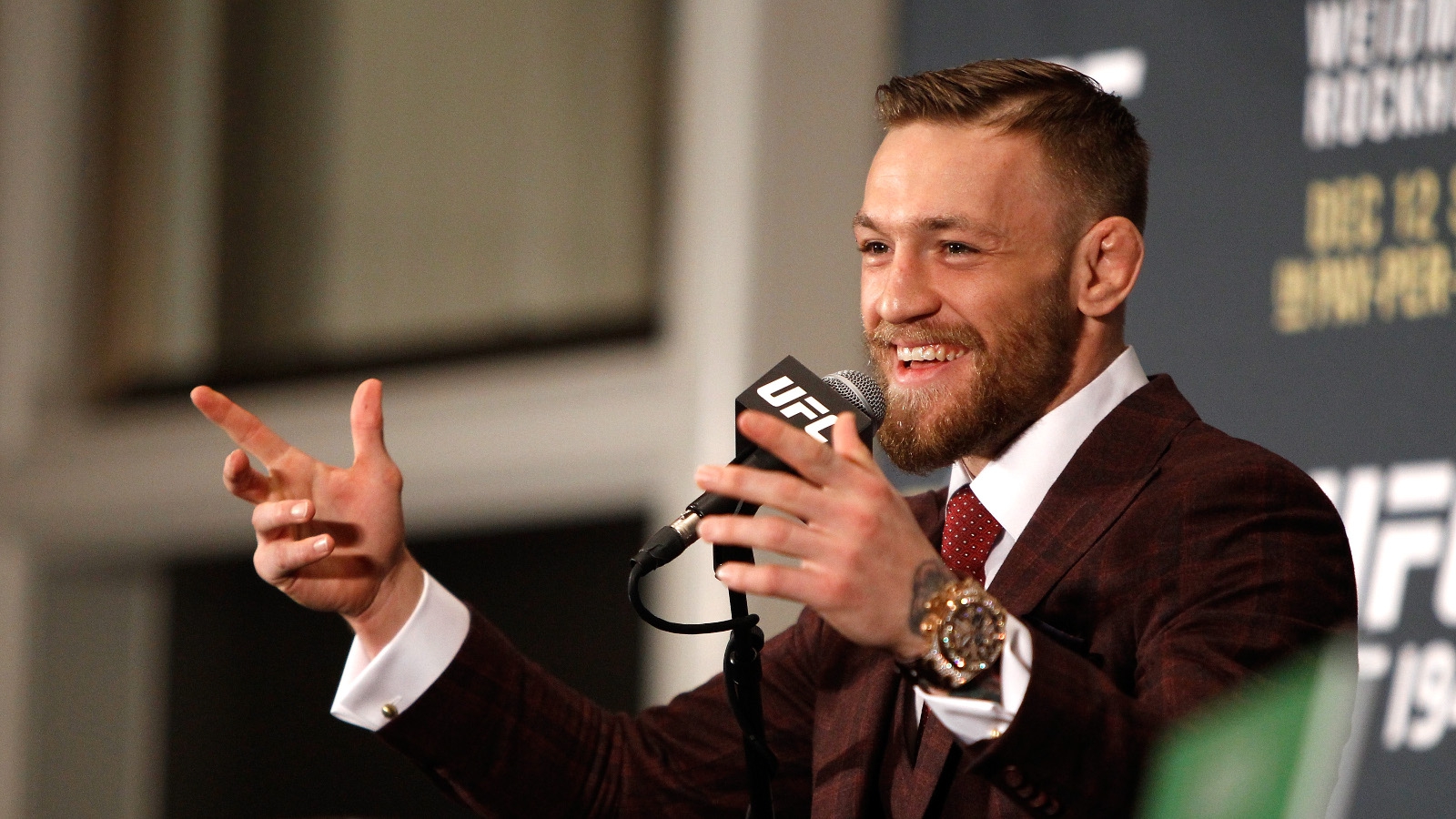 Stylish moments of 'The Notorious' Conor McGregor
