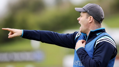 Dublin Under-21 manager Dessie Farrell on the sideline during their semi-final win over Donegal
