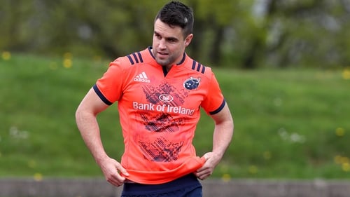 Conor Murray was injured in the Six Nations defeat to Wales