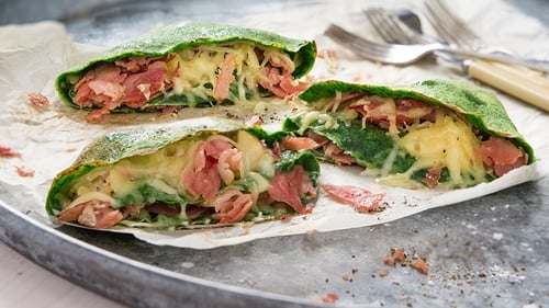 Make suppertime special and feast your eyes on these savoury pancakes!