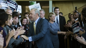 Kevin Spacey and Robin Wright are back as Frank and Claire Underwood