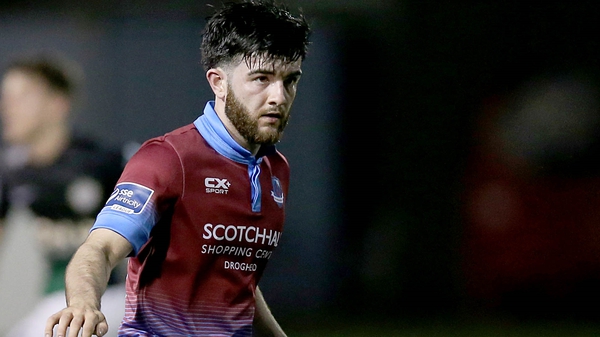 Adam Wixted found the net for Drogheda