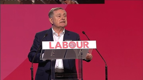 This was Brendan Howlin's first Labour Party conference as party leader