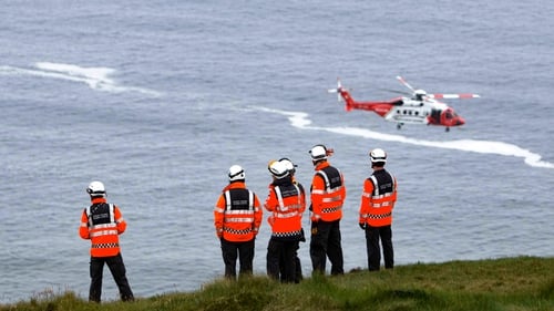 The Irish Coast Guard was alerted while an ambulance, rapid response advanced paramedic unit and gardaí responded to the scene