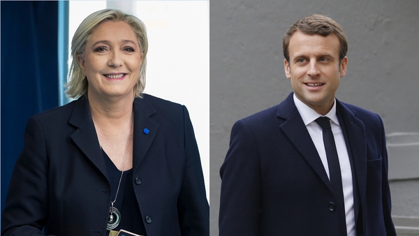 Marine Le Pen wants to close borders and quit the euro currency, while Emmanuel Macron wants closer European cooperation and an open economy