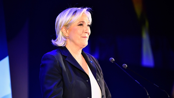 Ms Le Pen said she was temporarily standing down as National Front leader to concentrate on the presidential campaign
