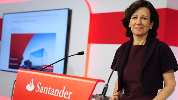 Santander's Chairman Ana Botin said the bank was expecting challenging market conditions