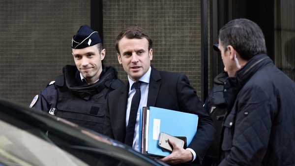 Emmanuel Macron's campaign cited as evidence the results of a study by security firm Trend Micro