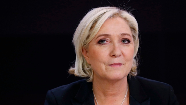 Marine Le Pen has denied the charges
