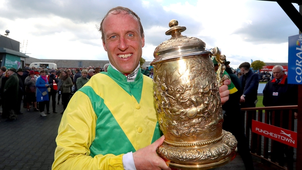 Robbie Power with the Punchestown Gold Cup