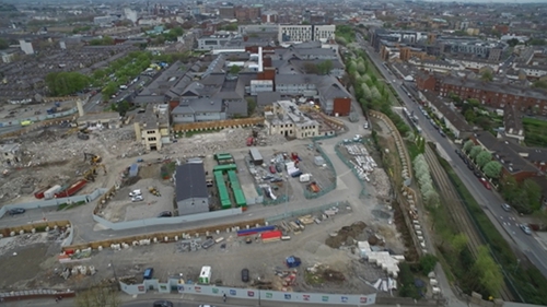 The new National Children's Hospital under construction at the St James's Hospital site