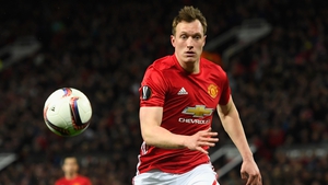 Phil Jones is sidelined with an ankle injury at present