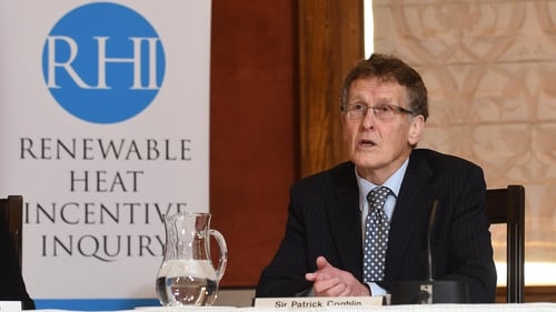 Patrick Coghlin said no accurate time limit can be placed on the conclusion of the inquiry